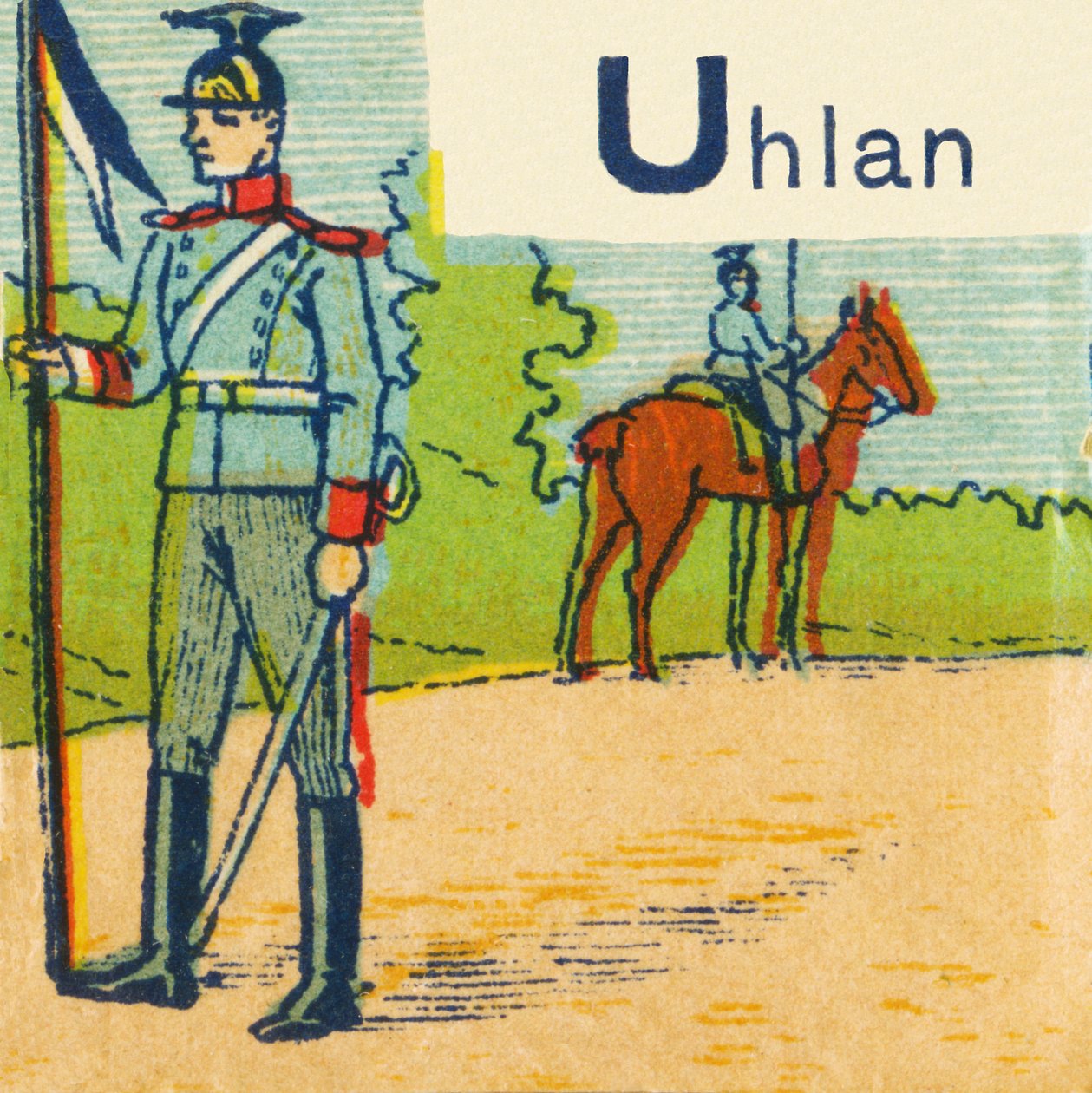 Olet Uhlanina tekijältä Unknown artist