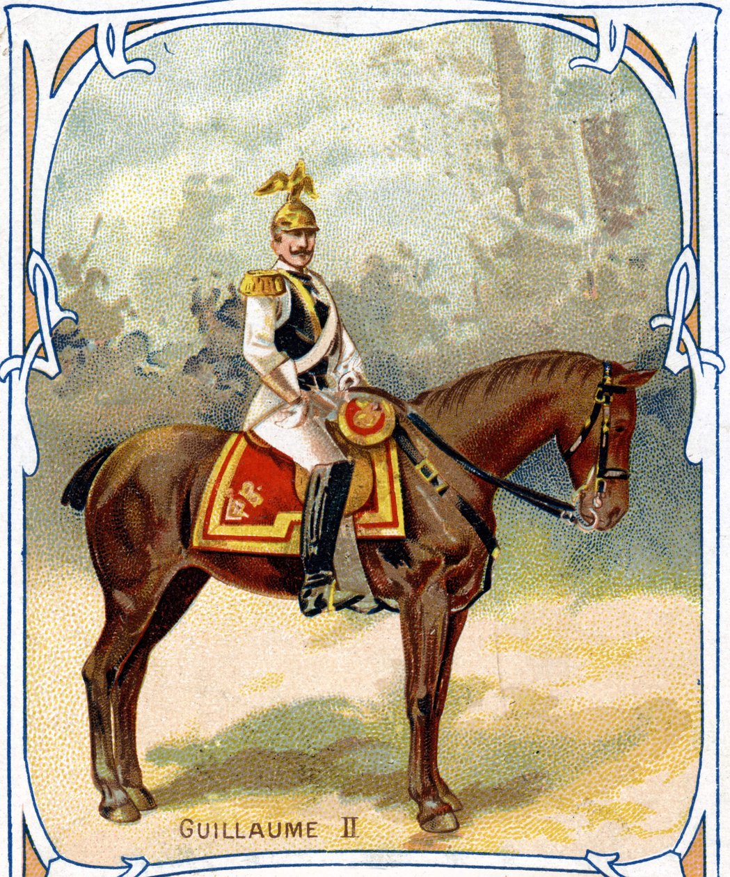 William II. Preussin kuningas ja Saksan keisari. 1859-1941. tekijältä Unknown artist