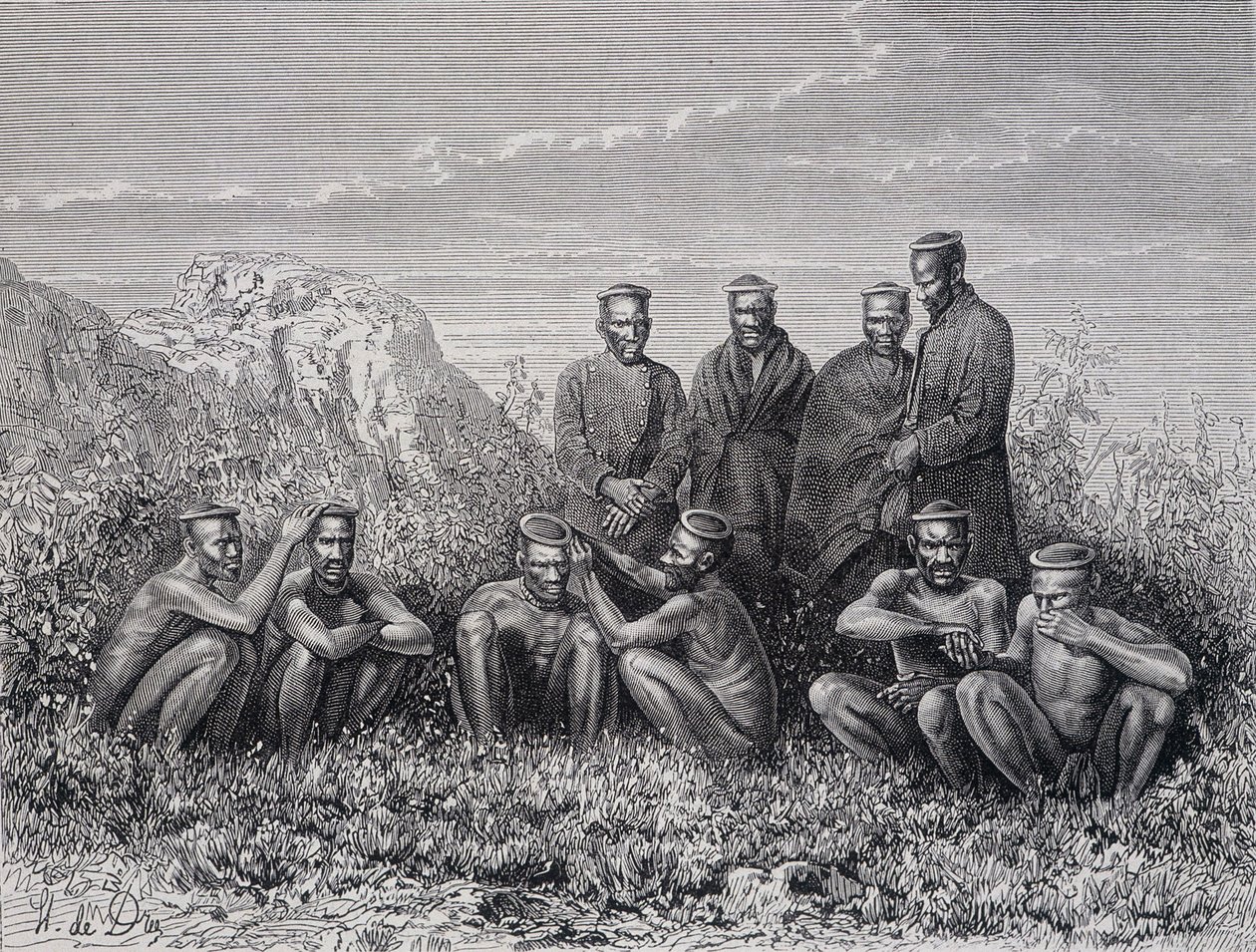 Zulu Cafres (Ring-Kop-heimo) tekijältä Unknown artist