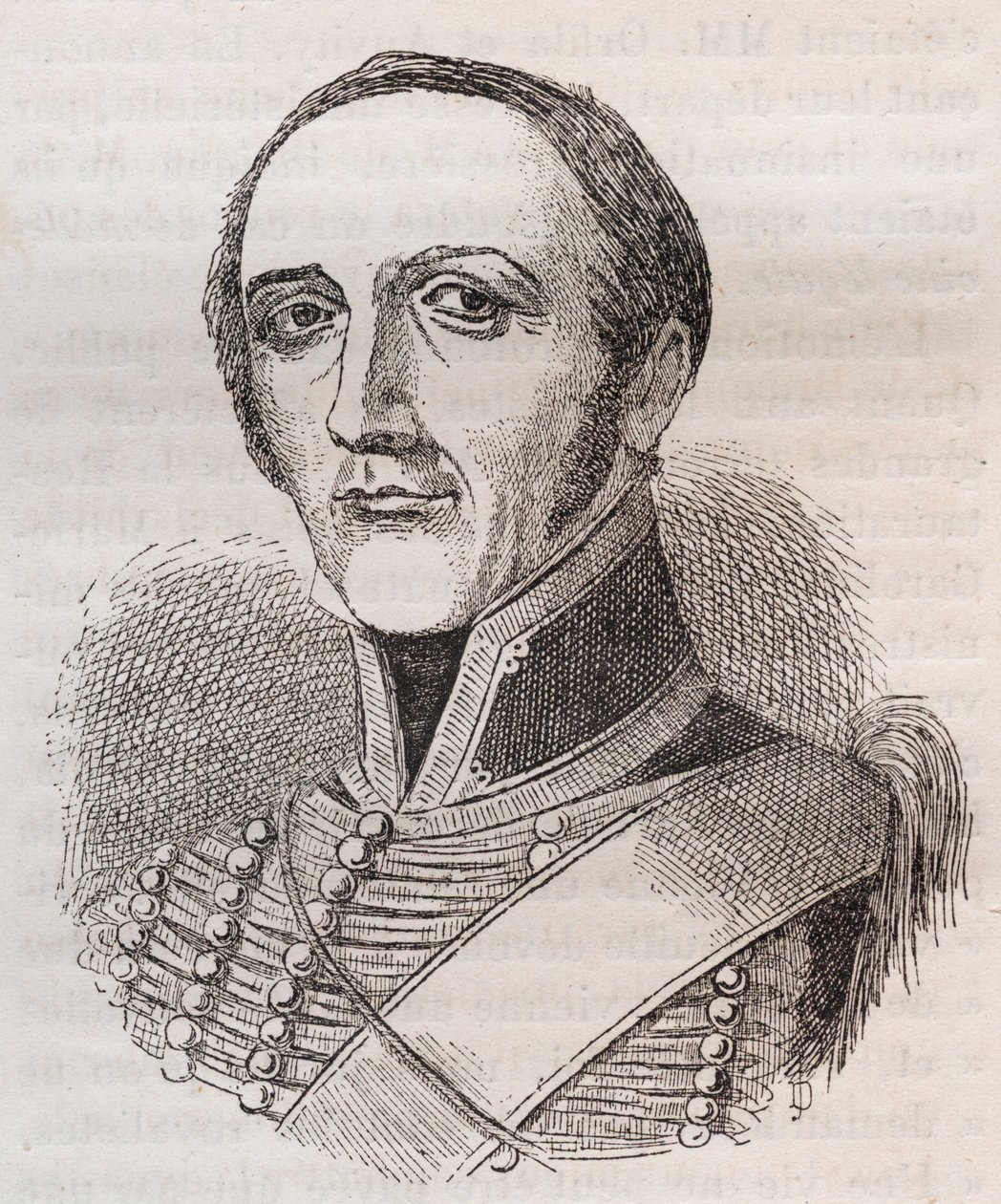 muotokuva Armand Francois Bon Claudesta, Earl of Bricquevillestä tekijältä Unknown