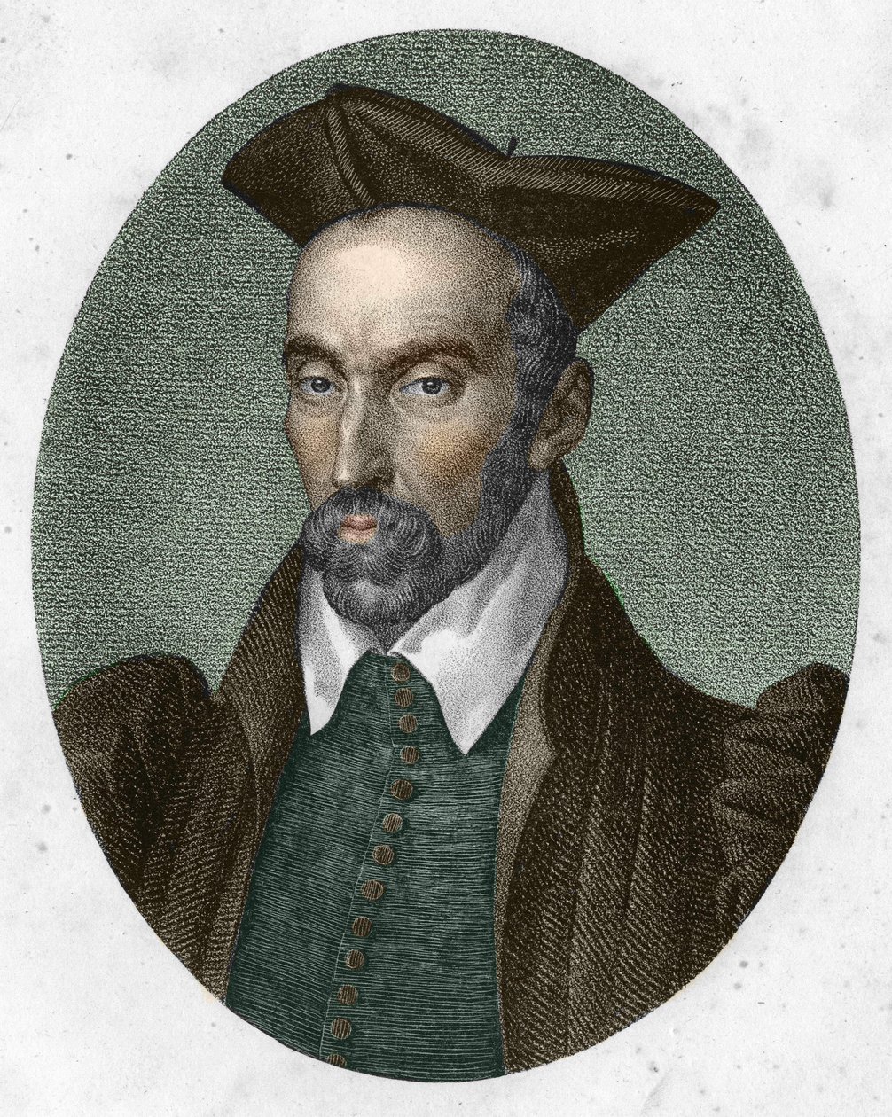 Etienne Pasquierin muotokuva. Ranskalainen lakimies, humanisti ja historioitsija (1529-1615). tekijältä Unknown artist
