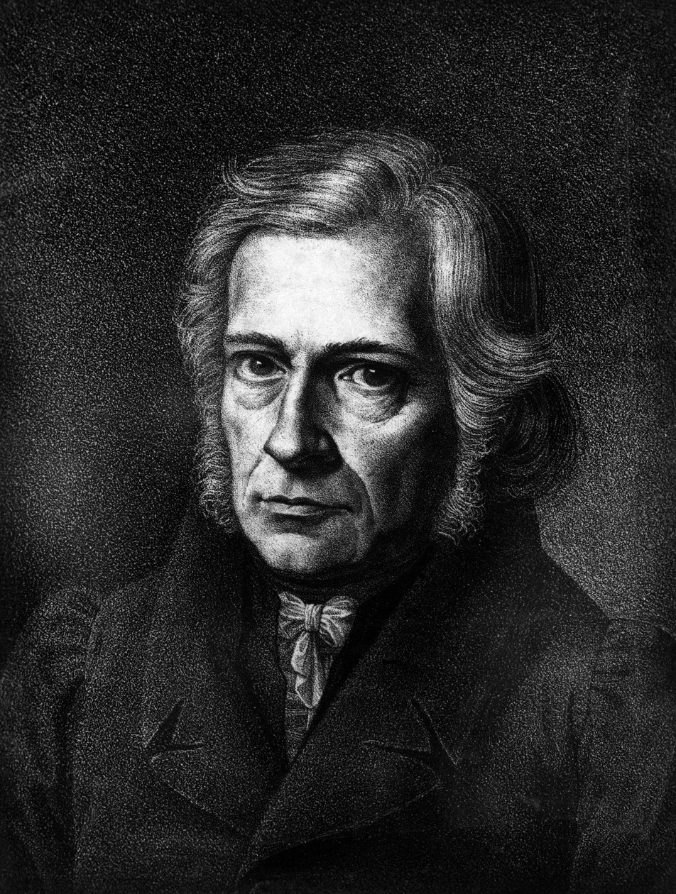 muotokuva Friedrich Daniel Ernst Schleiermacherista. 1768 - 1834. Protestanttinen teologi ja saksalainen filosofi. tekijältä Unknown artist