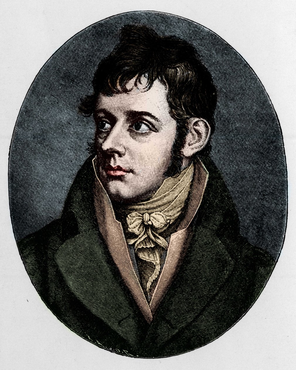 muotokuva Friedrich Daniel Ernst Schleiermacherista. 1768 - 1834. Protestanttinen teologi ja saksalainen filosofi. tekijältä Unknown artist