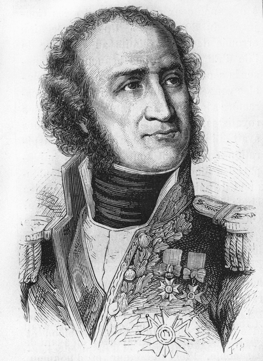 Guillaume Brunen muotokuva. Ranskan marsalkka (1763-1815). tekijältä Unknown artist