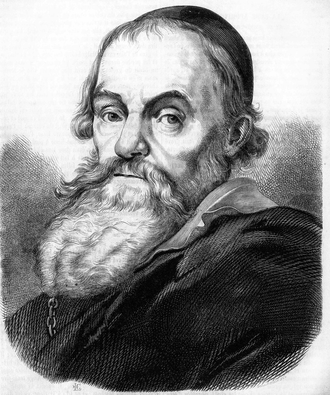 muotokuva Hendrick Goltziuksesta. Hollantilainen taidemaalari ja kaivertaja (M¿hlbracht tekijältä Unknown artist
