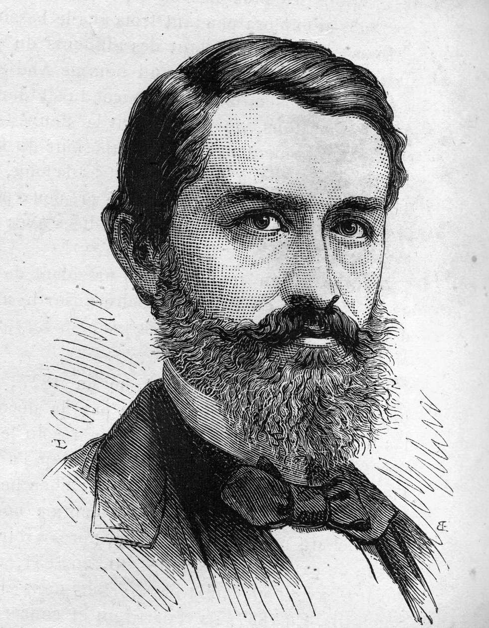 muotokuva Henri Duveyrieristä orientalisti, ranskalainen matkailija ja maantieteilijä tekijältä Unknown artist