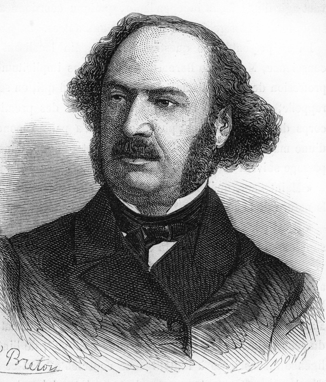 muotokuva Jules François Simonista Sveitsistä, sanoi Jules Simon. Ranskalainen poliitikko (1814-1896). tekijältä Unknown artist
