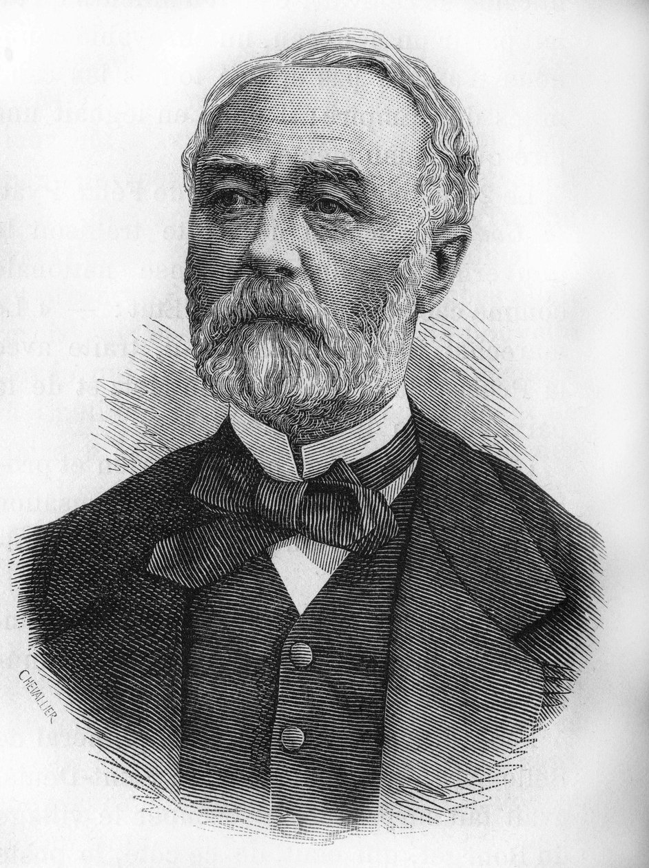 muotokuva Pierre Frédéric Dorianista (1814-1873), ranskalaisesta teollisuusmiehestä ja poliitikosta. tekijältä Unknown artist