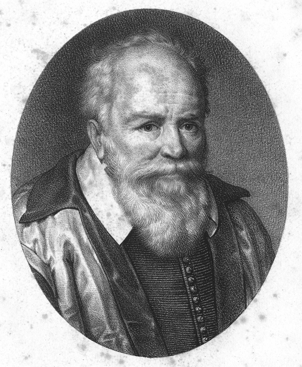 muotokuva Pierre Jeannin sanoi presidentti Jeannin maistraatti ja ranskalainen poliitikko (1540-1622). tekijältä Unknown artist