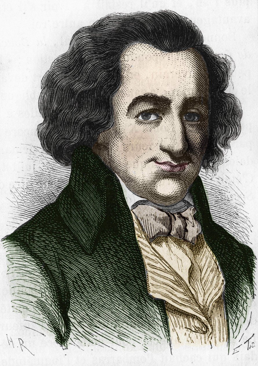 muotokuva Thomas Painen (1737-1809), brittiläisen kirjailijan ja poliitikon. tekijältä Unknown artist
