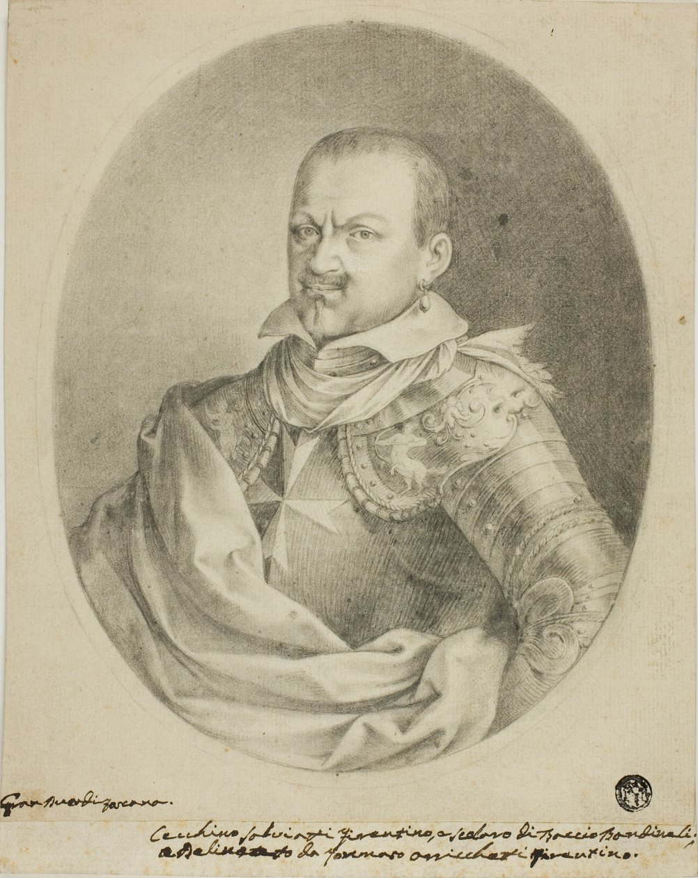 Muotokuva Medici-suvun jäsenestä tekijältä Unknown Italian