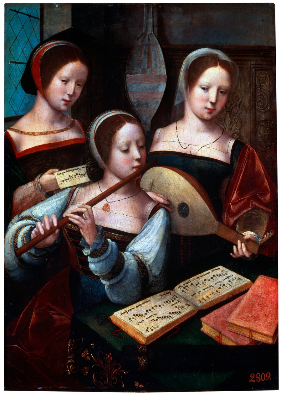 "Muusikat", 1530-1540-luvut tekijältä Unknown Old Master