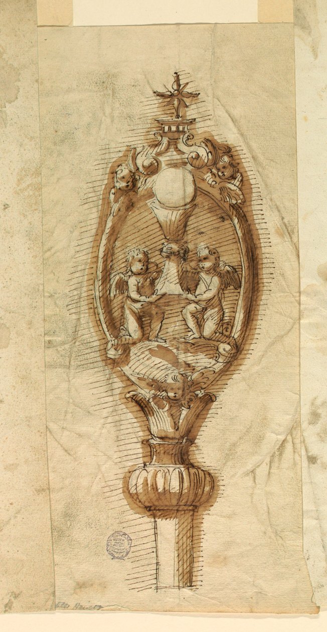 Piirros, Kulkuseitin vaakuna, 1600-1650 tekijältä Unknown artistUnknown artist