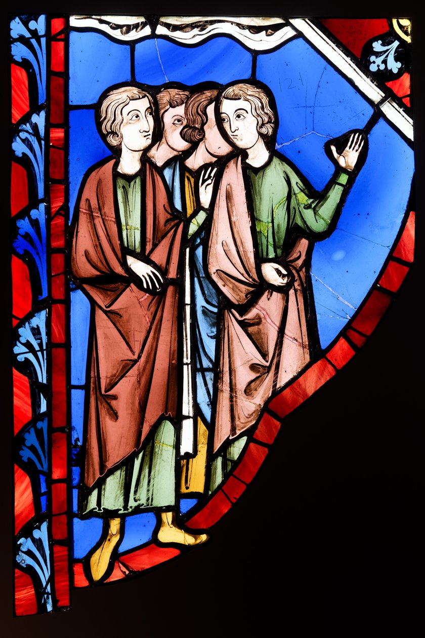 Neljä merkkiä Sainte-Chapelle MNMA ClDS14474 n2 tekijältä Unknown artistUnknown artist