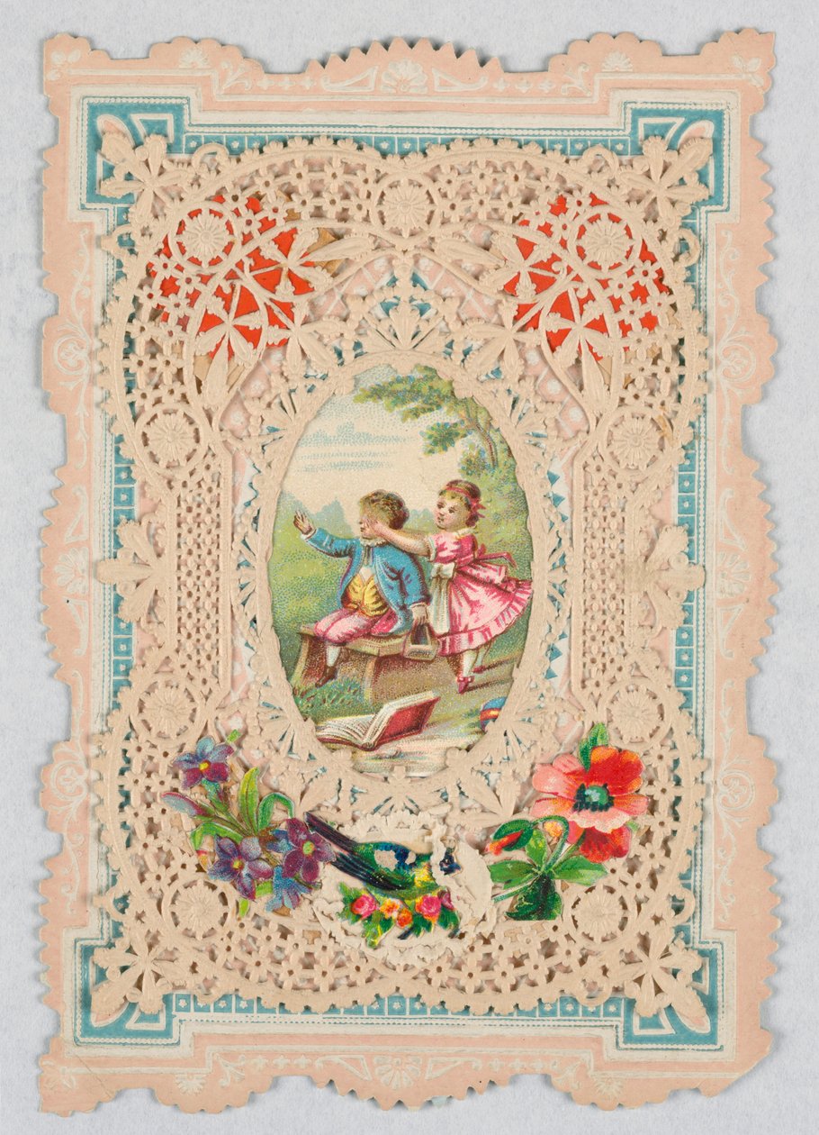 Tervehdyskortti (Englanti tai Yhdysvallat), 1870-80 tekijältä Unknown artistUnknown artist