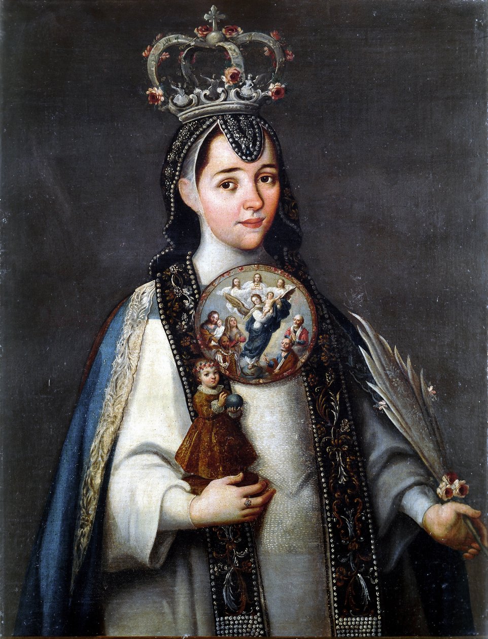 espanja: Monja concepcionista Nunna Konseptionistinen nunna tekijältä Unknown artistUnknown artist