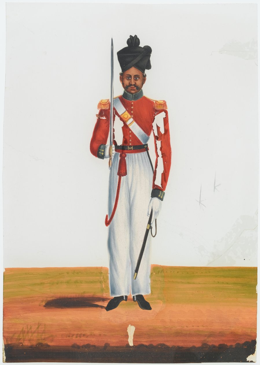 2. Martin-pataljoonan Subadar, Madrasin armeija tekijältä Unknown artist