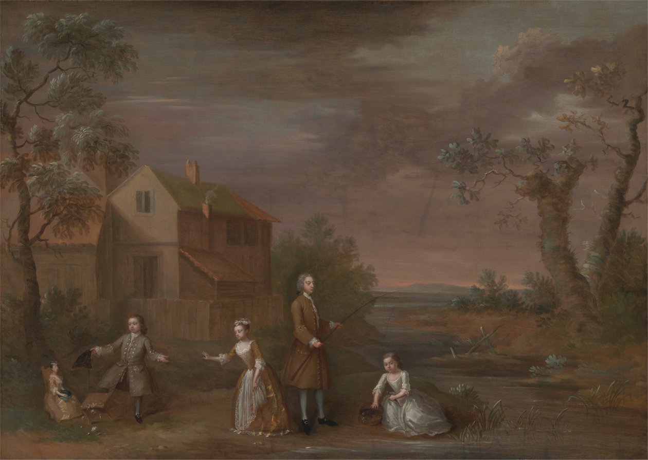 Perheryhmä nimeltä "Stafford Family" tekijältä Unknown artist