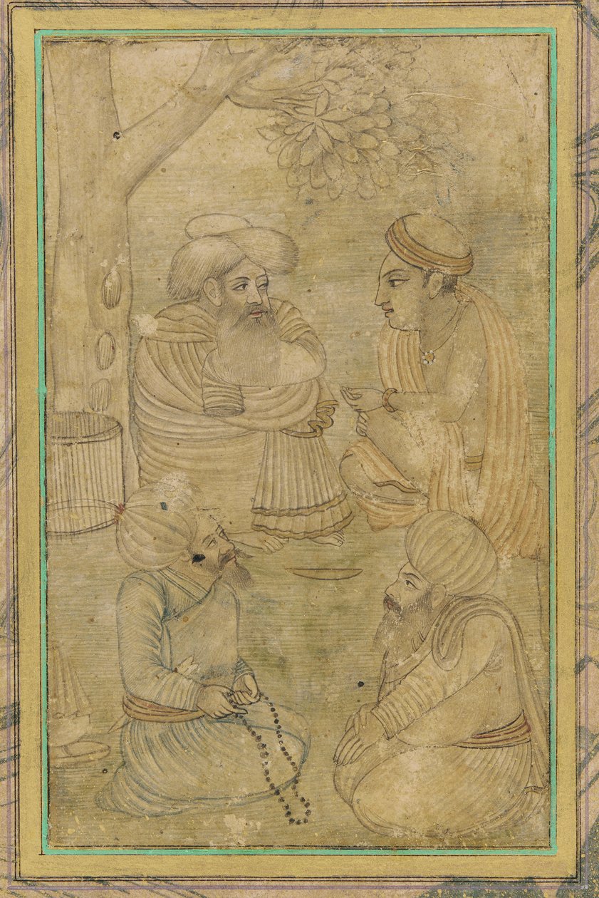 Hindu ja kolme Mahometania tekijältä Unknown artist