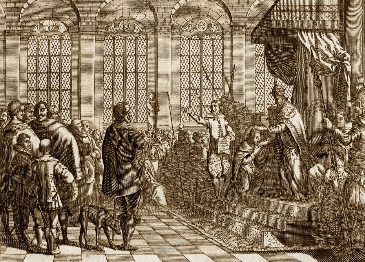 CHARLES V:n luopuminen tekijältä Unknown artist