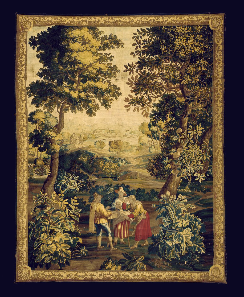 Audenarde Teniers Tapestry (tekstiili) tekijältä Unknown artist