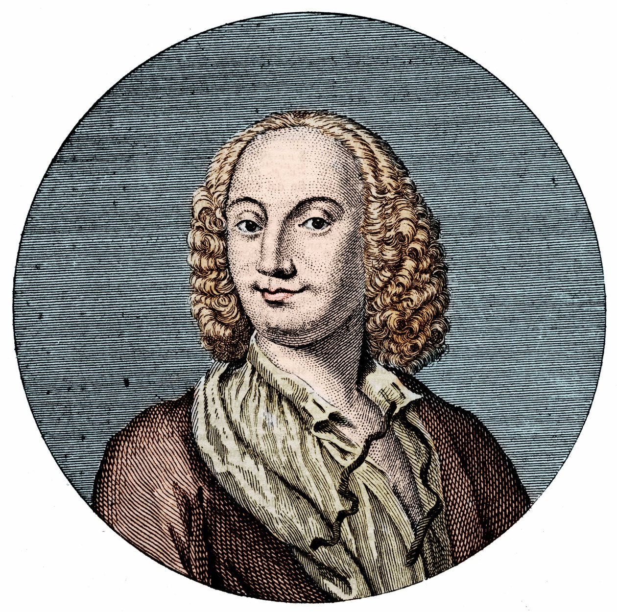 Antonio Vivaldi (1678-1741), italialainen säveltäjä. tekijältä Unknown artist