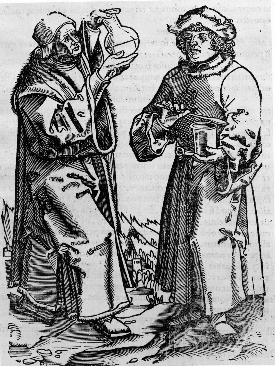 Apteekkari (apteekki), -julkaisussa "Onoma Uthikom Medicina" tekijältä Unknown artist
