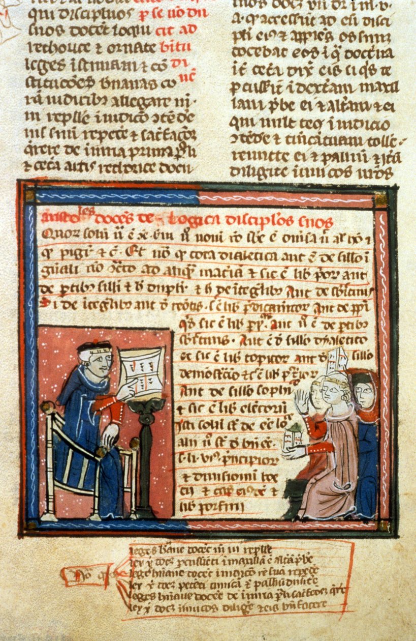 Aristoteles Opettaja - Keskiajan valaistus (viite 418 tekijältä Unknown artist