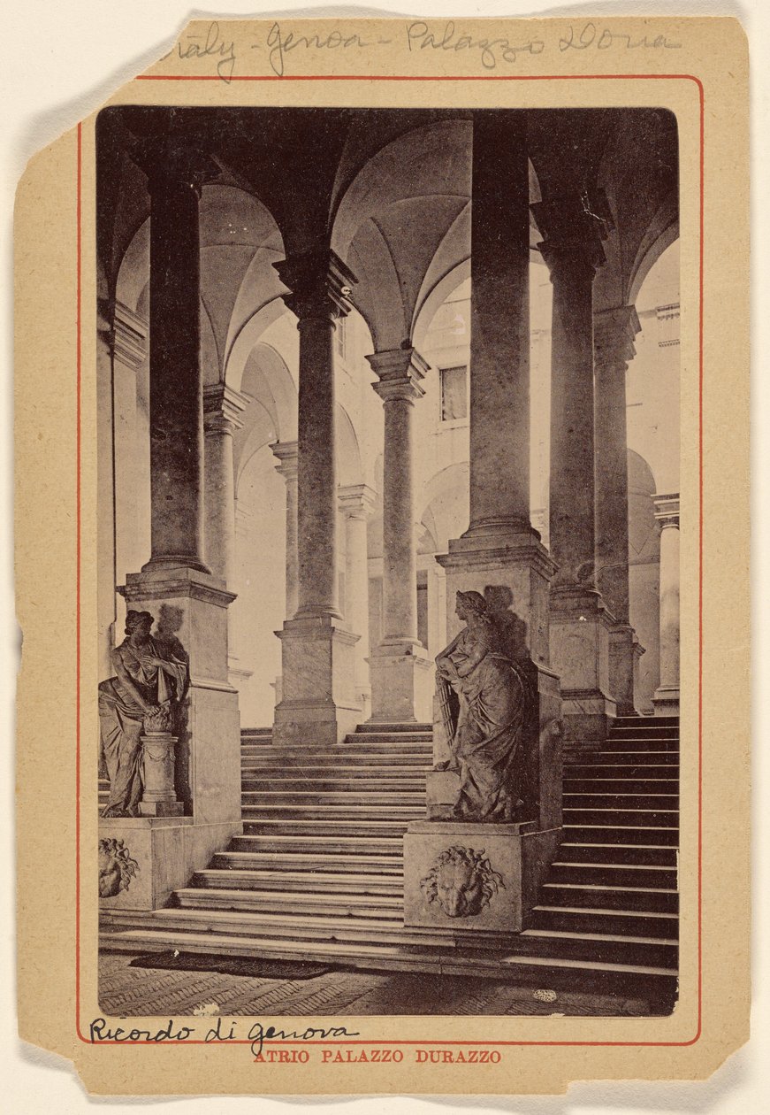 Atrio Palazzo Durazzo [Genovassa, Italiassa]. tekijältä Unknown artist