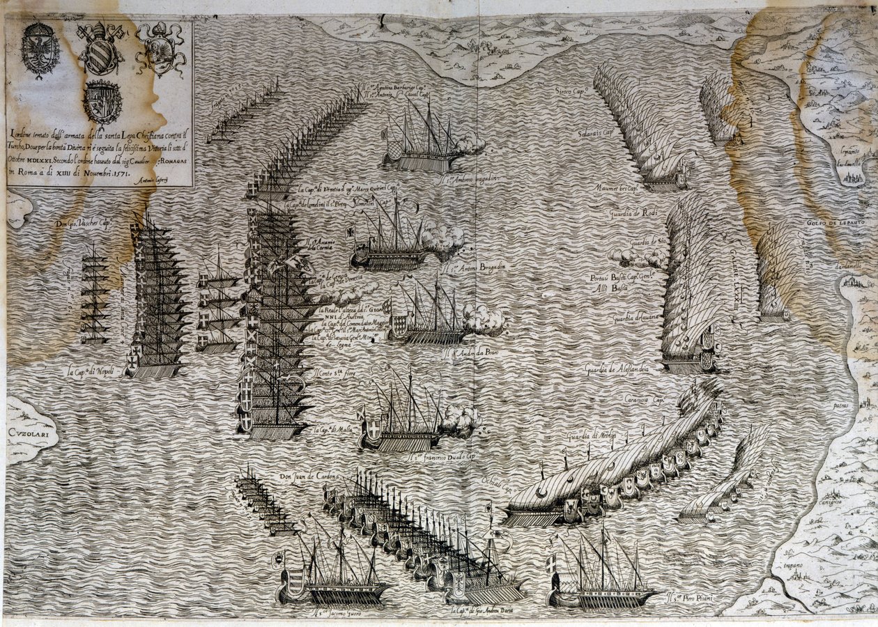 Lepanten taistelu (Lepanto) tekijältä Unknown artist
