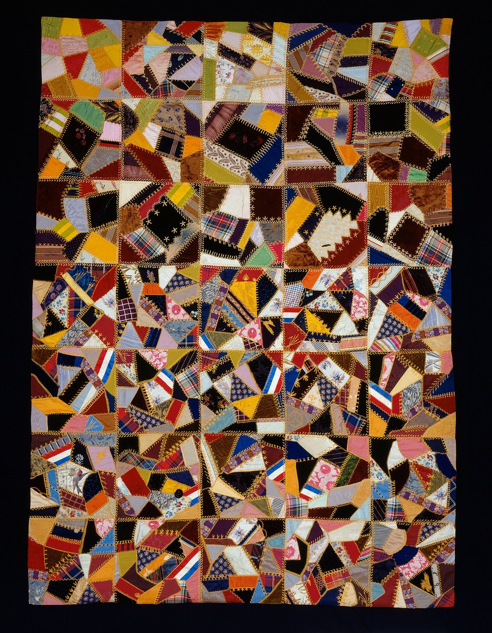 Vuodepeitto (Crazy Quilt) tekijältä Unknown artist