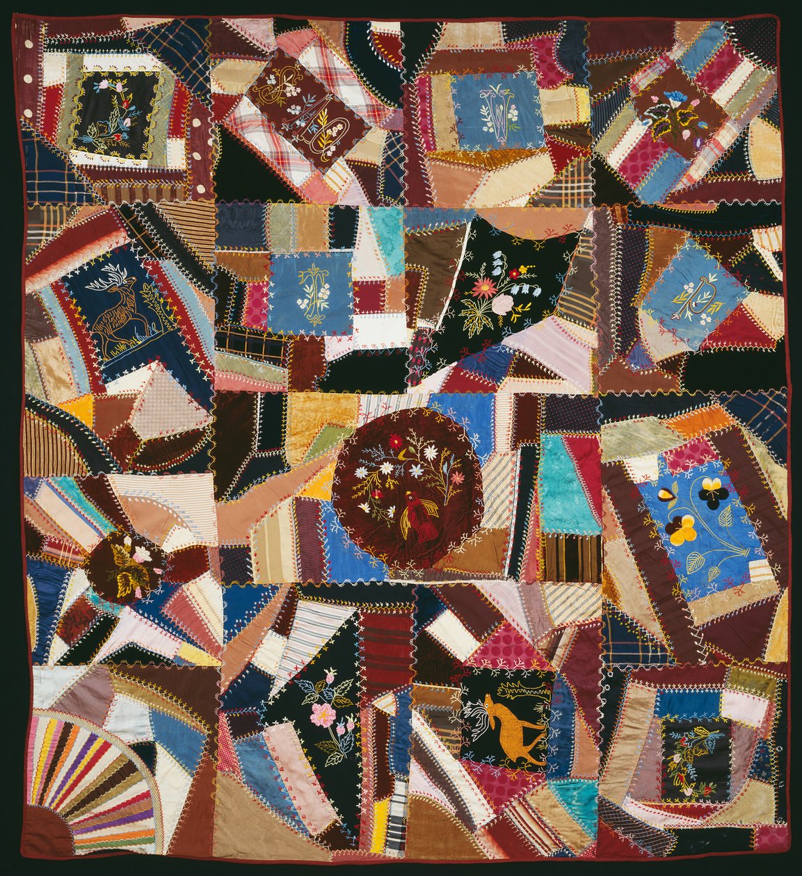 Vuodepeitto (Crazy Quilt) tekijältä Unknown artist