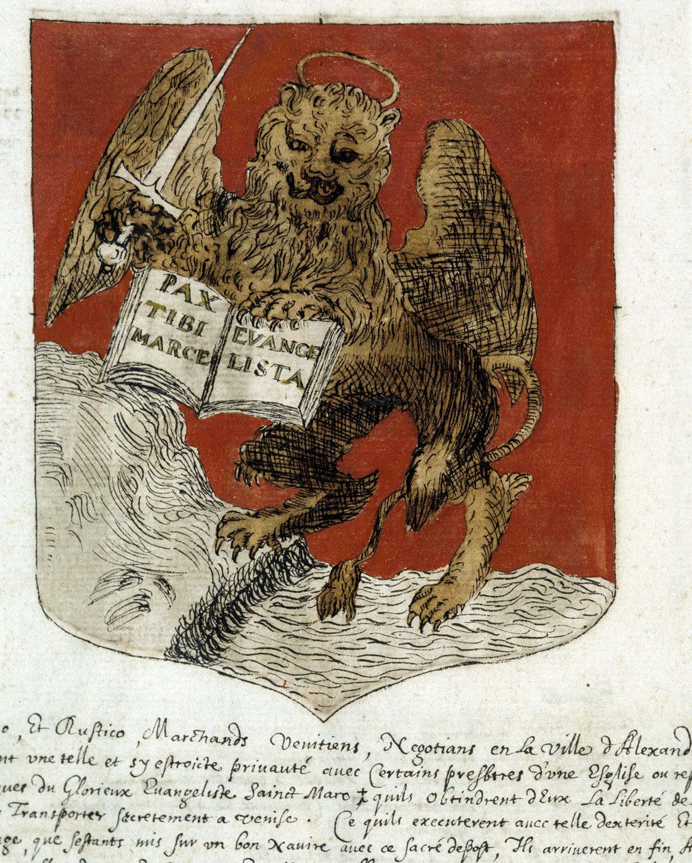 Blazon "Venetsiasta". sd. 1800-luvulla. tekijältä Unknown artist