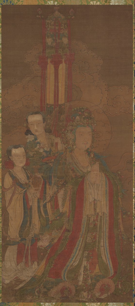 Bodhisattva ja palvelijat tekijältä Unknown artist