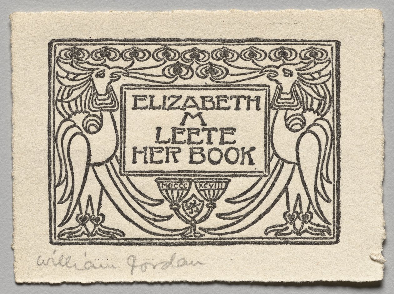 Kirjakilpi: Elizabeth M. Leete tekijältä Unknown artist