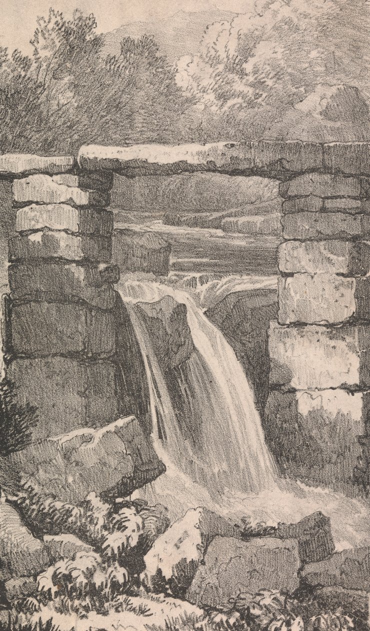 Silta vesiputouksen yli tekijältä Unknown artist