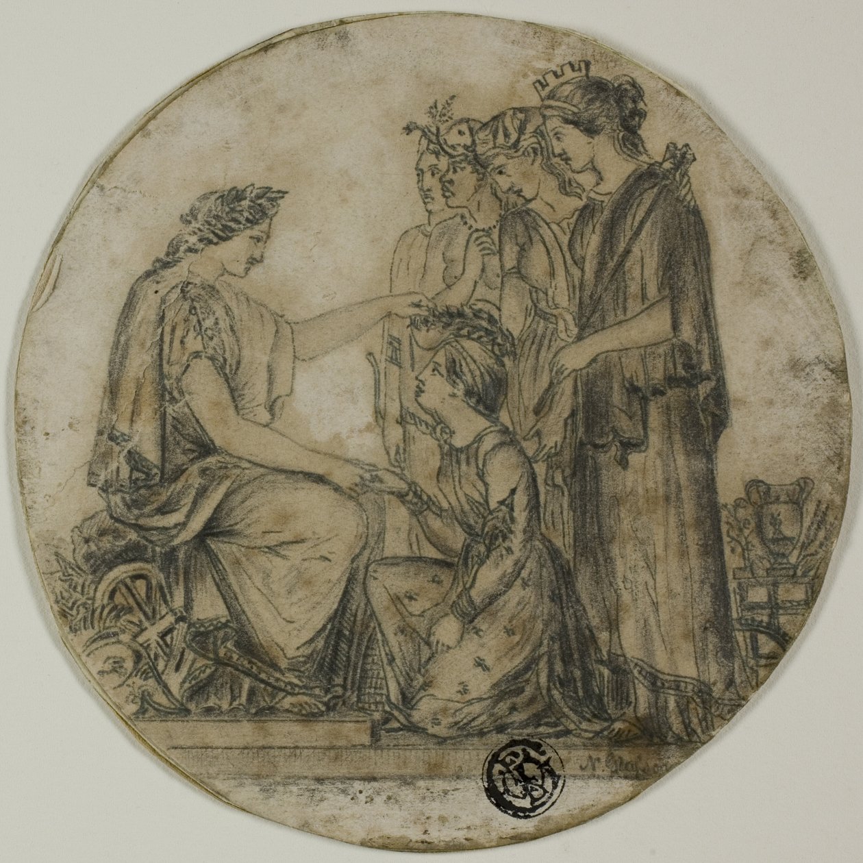 Britannia jakaa kansalaiskruunuja tekijältä Unknown artist