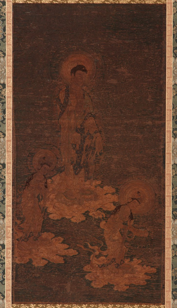 Buddha Amidan kutsuva laskeutuminen tekijältä Unknown artist