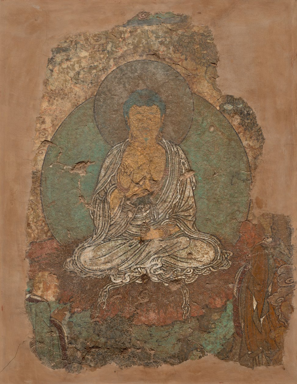Buddha saarnaamisasenteessa tekijältä Unknown artist