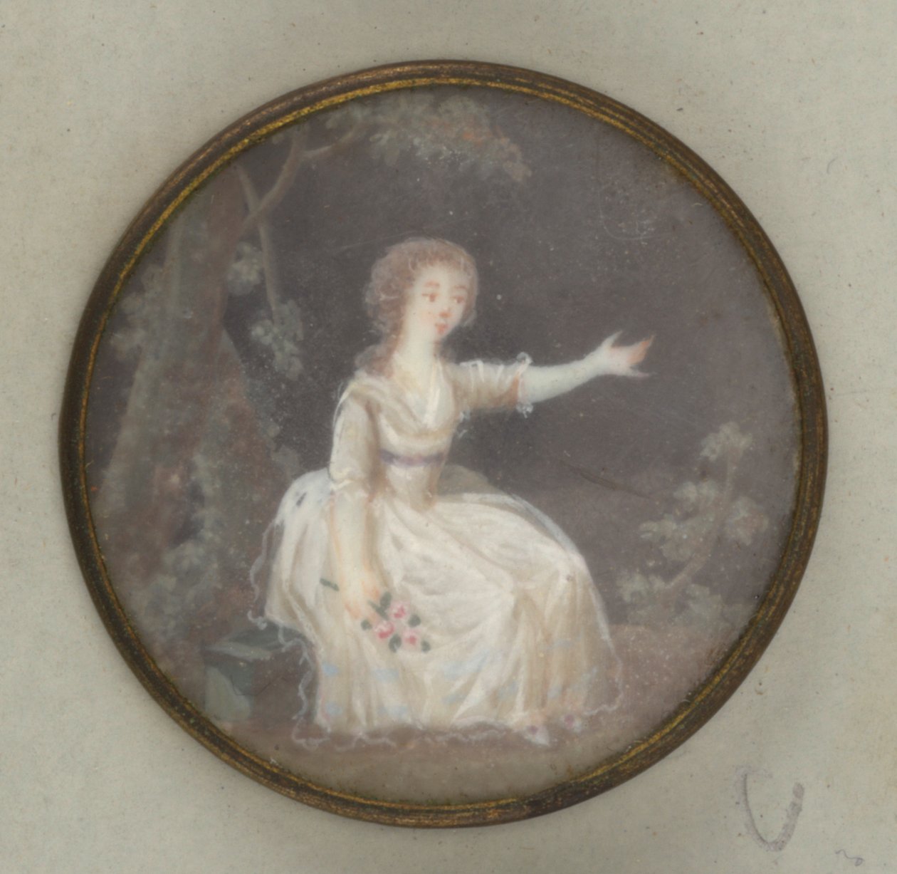 Painted Lady -nappi tekijältä Unknown artist