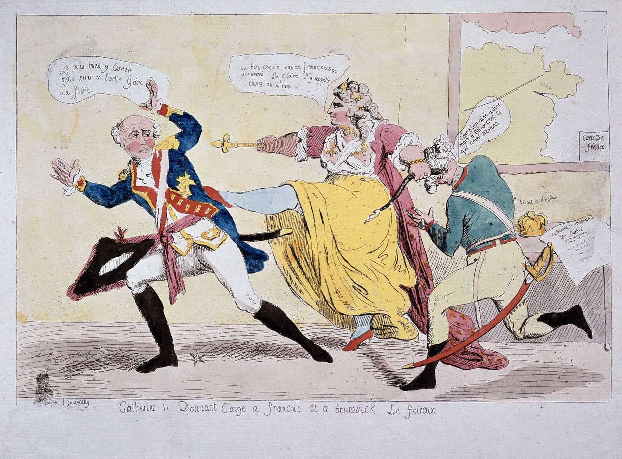 Katariina II antaa loman François