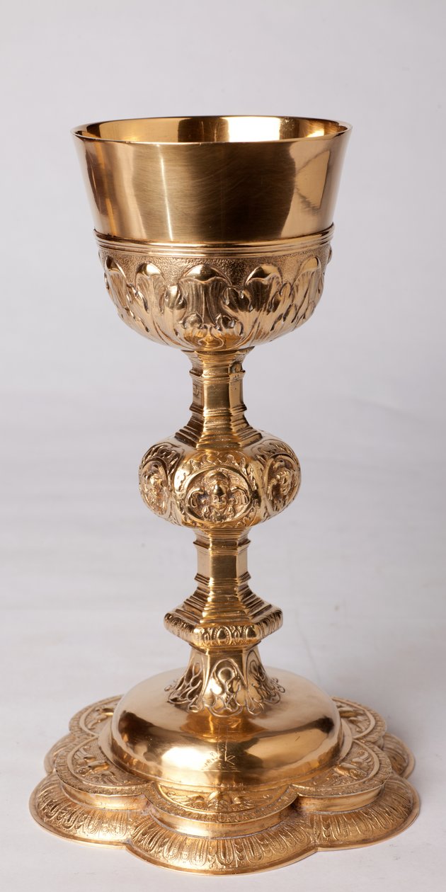 Malja. Alkuperä Mont Saint-Aubert. Kultaseppä. Atelier of Lille, Ranska. 1636 tekijältä Unknown artist