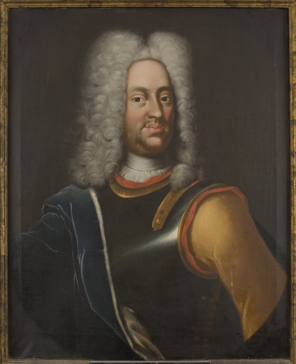 Charles I de Hesse Cassel - Kaarle I:n (1654-1730) muotokuva, Hessen-Kasselin landgrave, Anonymous . Öljy kankaalle tekijältä Unknown artist