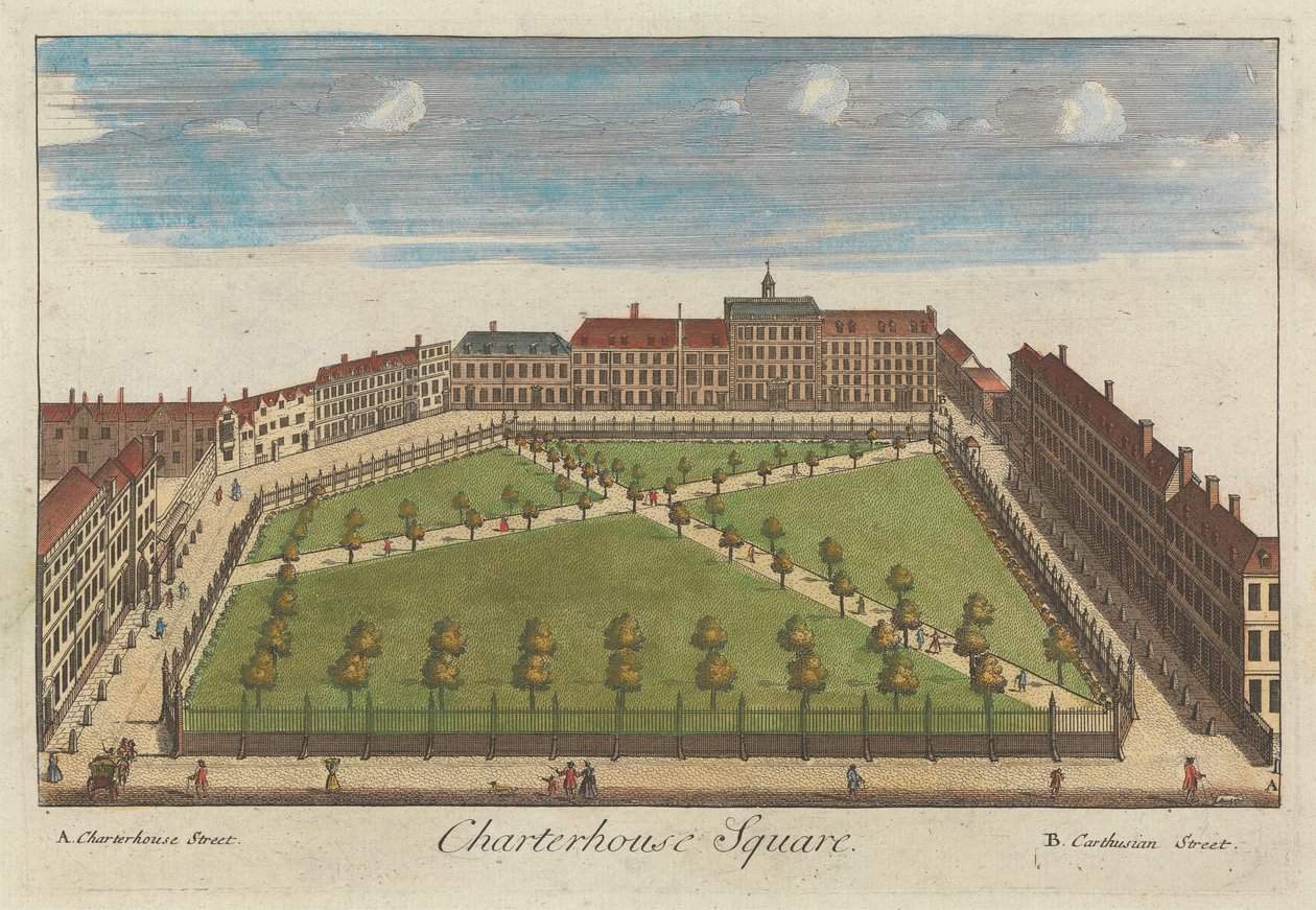 Charterhouse Square tekijältä Unknown artist