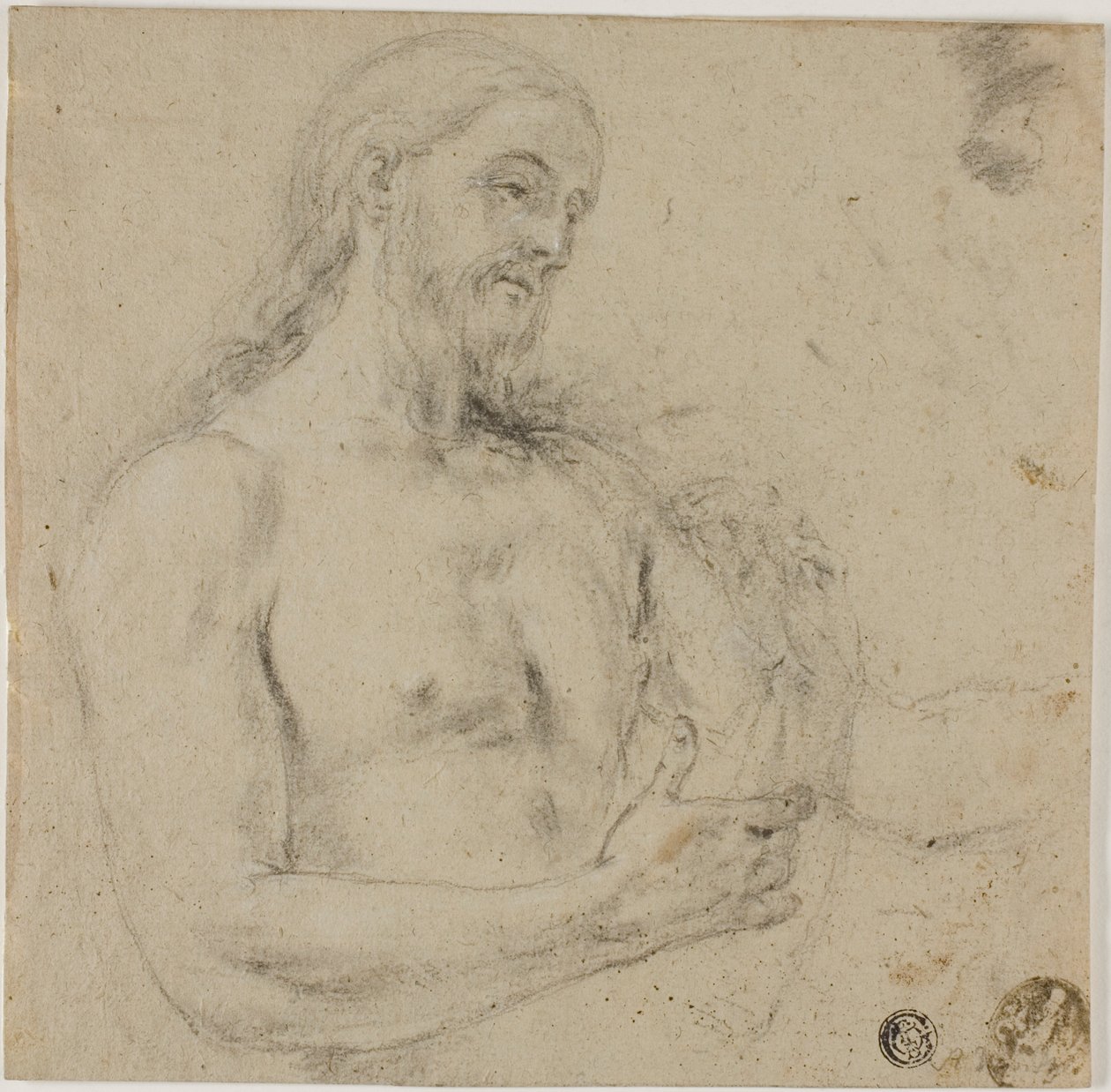 Kristus (ylävartalo) tekijältä Unknown artist