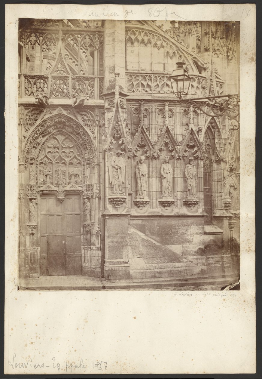 [Notre-Dame de Louviersin kirkko] tekijältä Unknown artist