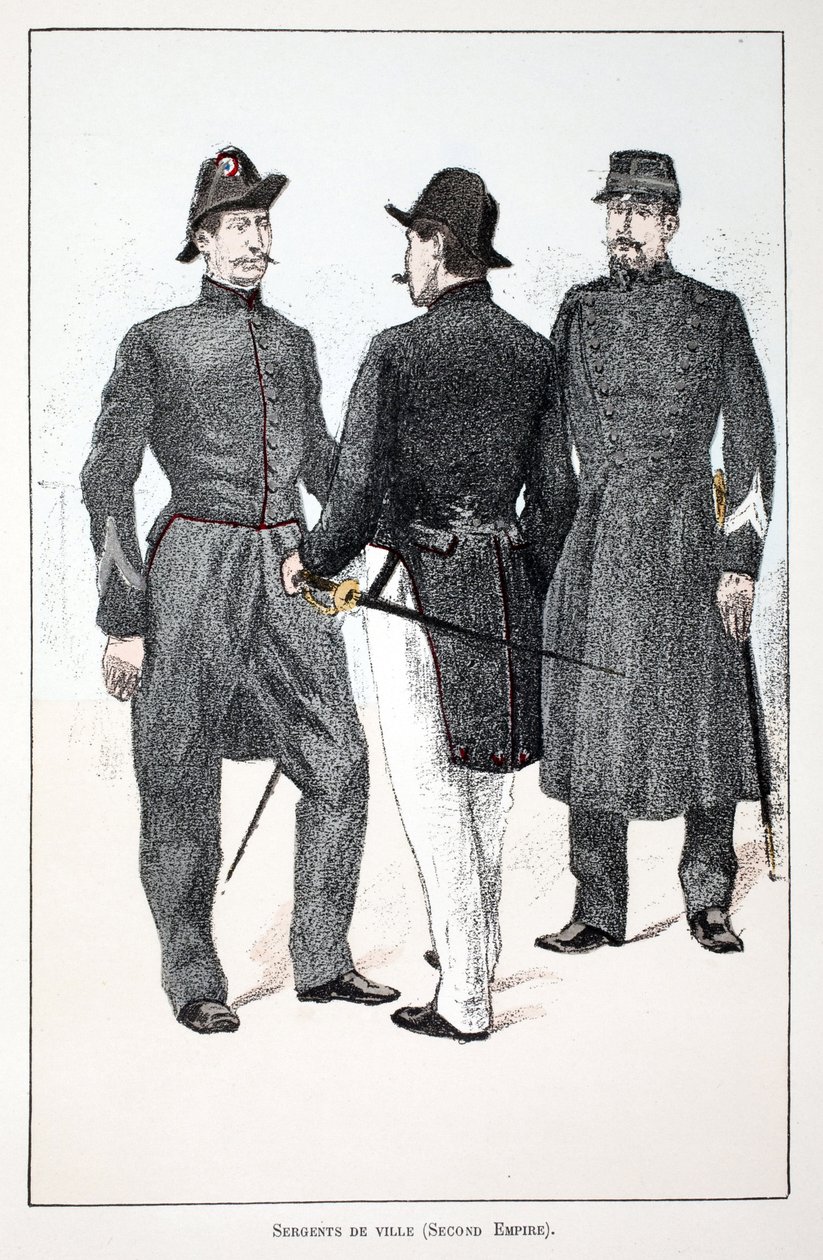 City Sergeants (Second Empire tekijältä Unknown artist
