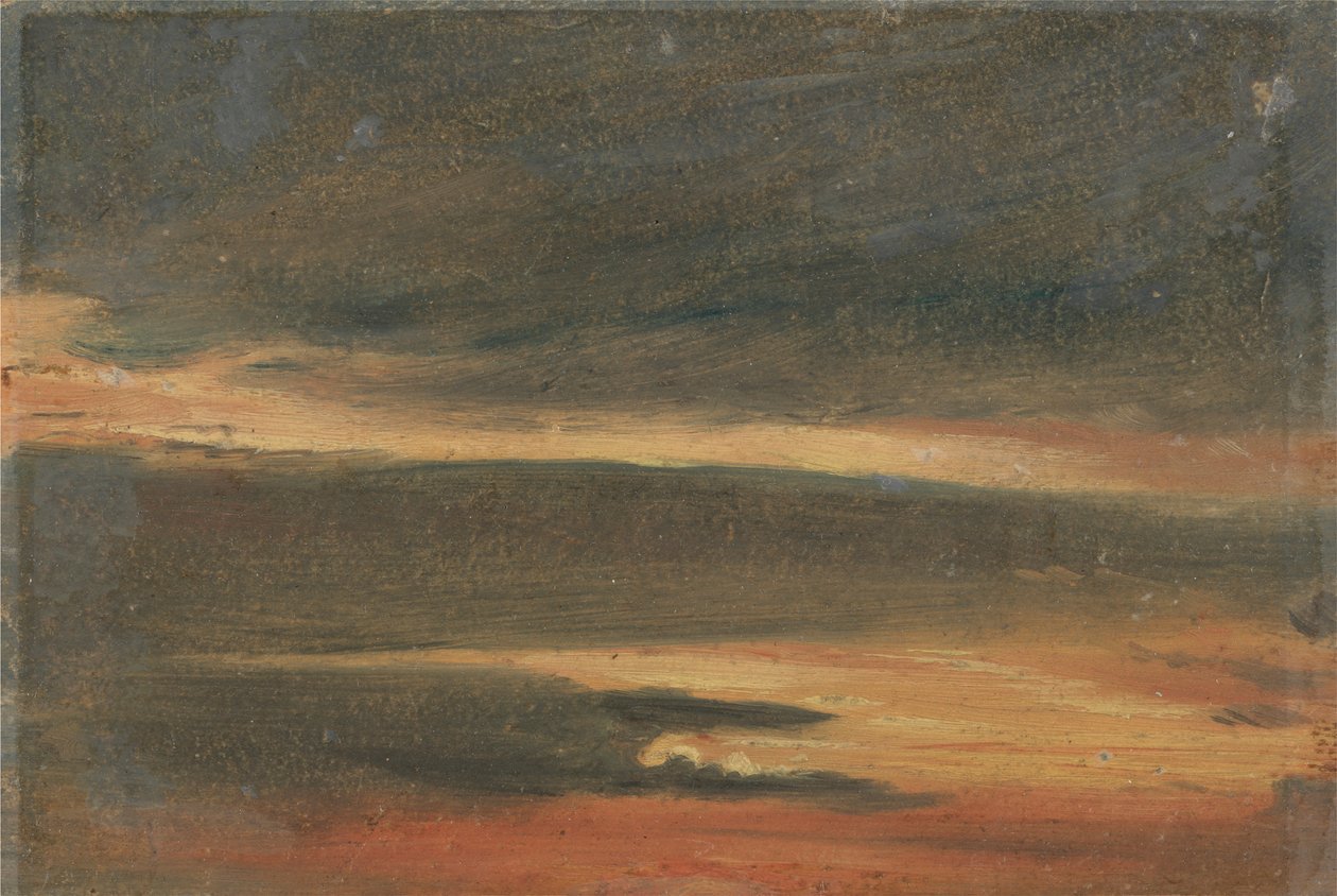 Pilviä auringonlaskun aikaan tekijältä Unknown artist