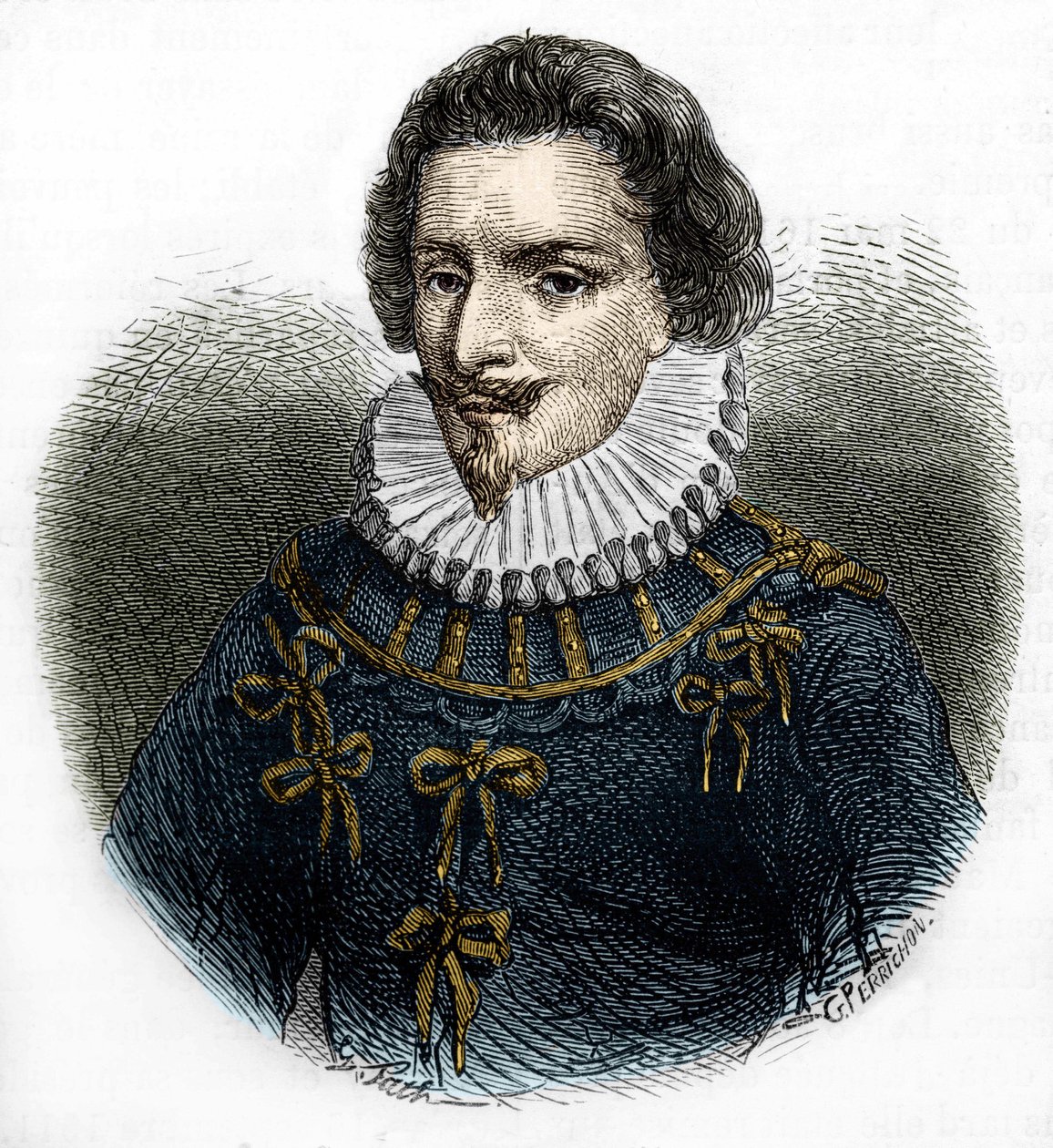 Concino Concini (1575-1617), Ankkurin marsalkka, seikkailija ja italialainen poliitikko. tekijältä Unknown artist