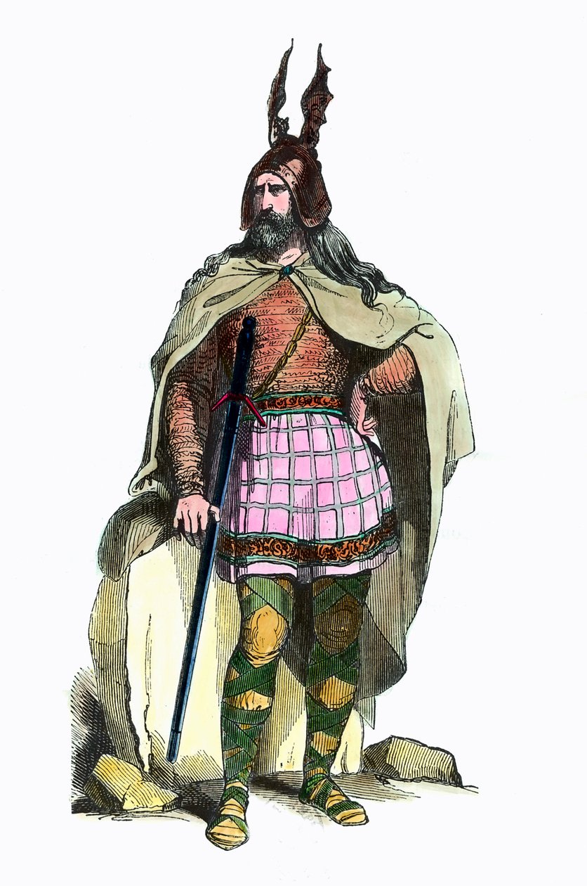 Rooman vallan alaisen gallialaisen kokin puku tekijältä Unknown artist